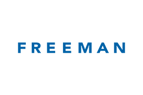 FREEMAN — Official show contractor for booth furnishings, material handling, labor, rigging, freight, signage, cleaning, electricity & other utilities