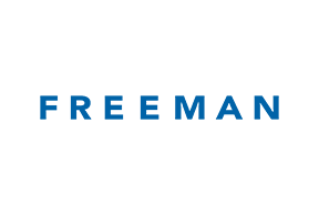 FREEMAN — Official show contractor for booth furnishings, material handling, labor, rigging, freight, signage, cleaning, electricity & other utilities